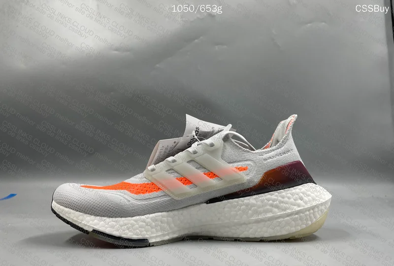 Ultra Boost 21 Dash Grey Screaming Orange 2