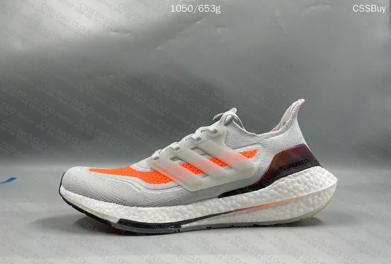 Ultra Boost 21 Dash Grey Screaming Orange 5