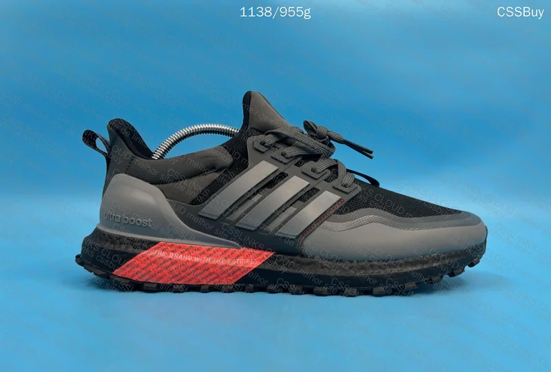 Ultra Boost All Terrain Black Grey Red 2