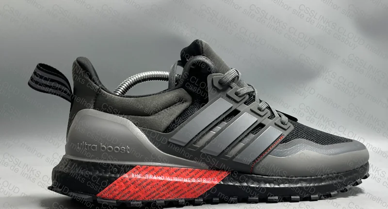 Ultra Boost All Terrain Black Grey Red 2
