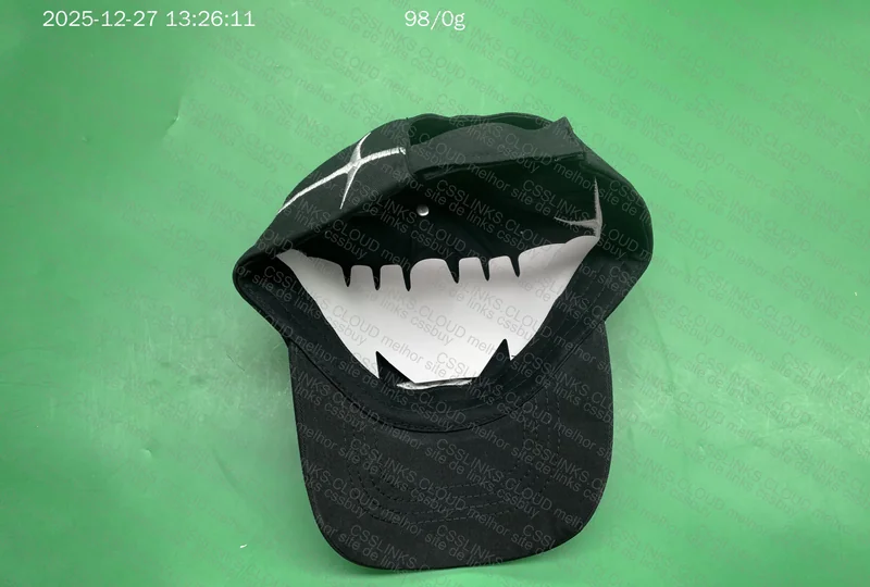 Umbro x Slam Jam Spines Cap Washed Black 3