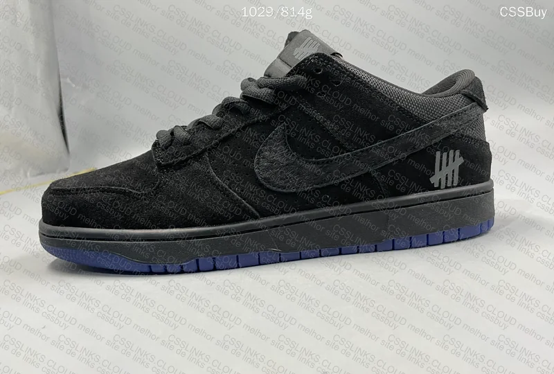 UNDEFEATED X NIKE DUNK LOW "5 ON IT" BLACK 10