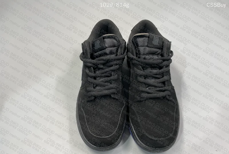 UNDEFEATED X NIKE DUNK LOW "5 ON IT" BLACK 5