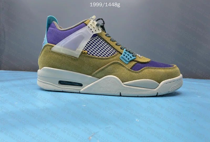Union Air Jordan 4 Retro SP 30th Anniversary - Desert Moss 5
