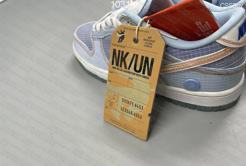 Union LA x Nike Dunk Low Union Blue 2
