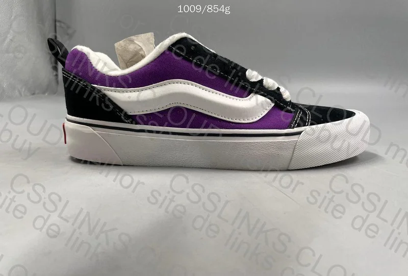 Vans Knu Black and Purple