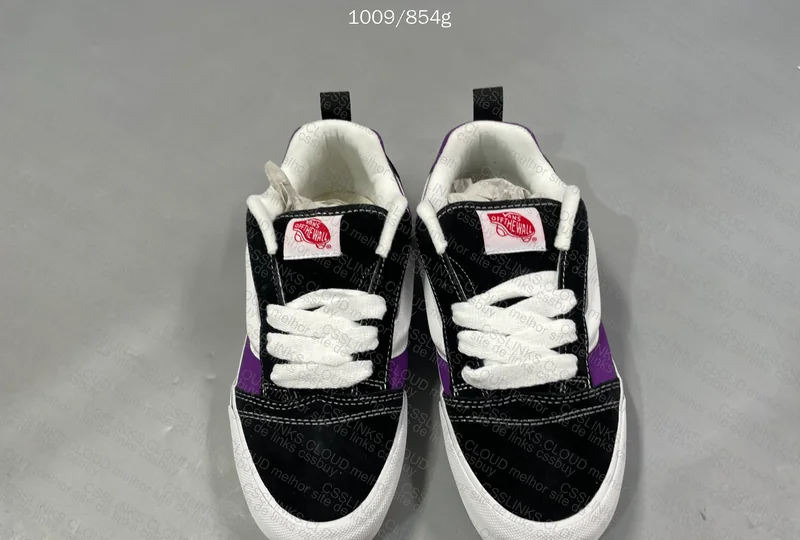 Vans Knu Black and Purple 10