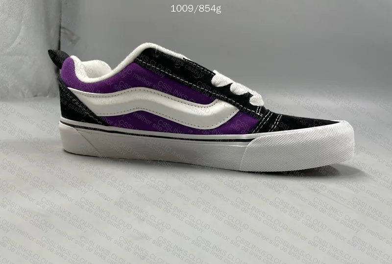 Vans Knu Black and Purple 4
