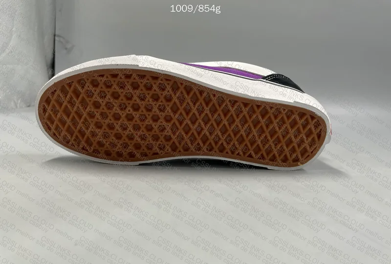 Vans Knu Black and Purple 6