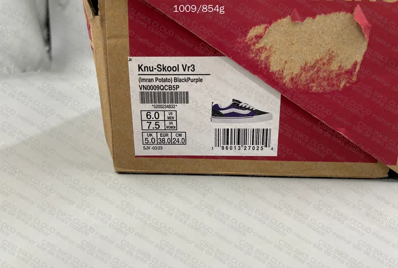 Vans Knu Black and Purple 7