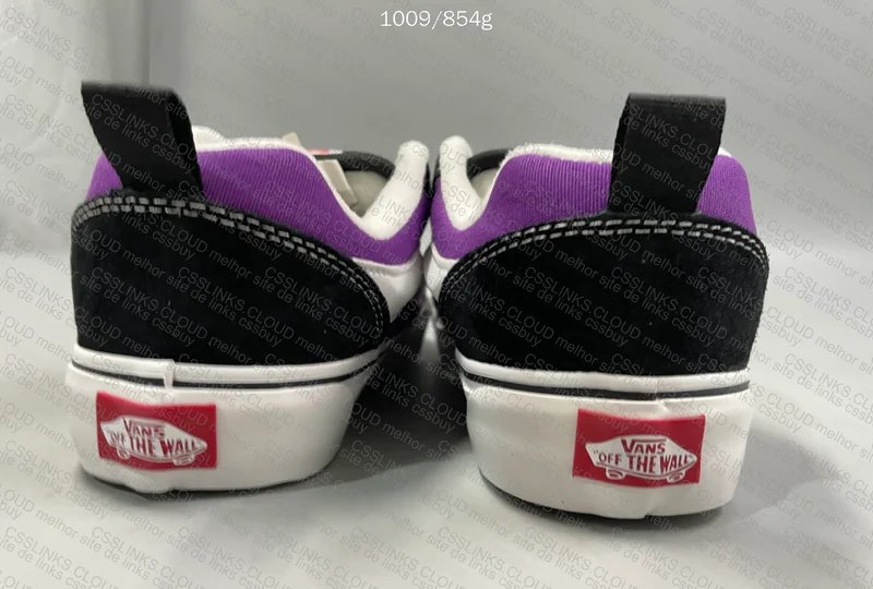 Vans Knu Black and Purple 8