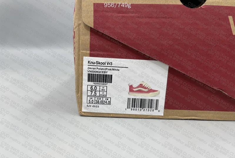 Vans Knu Pink 7
