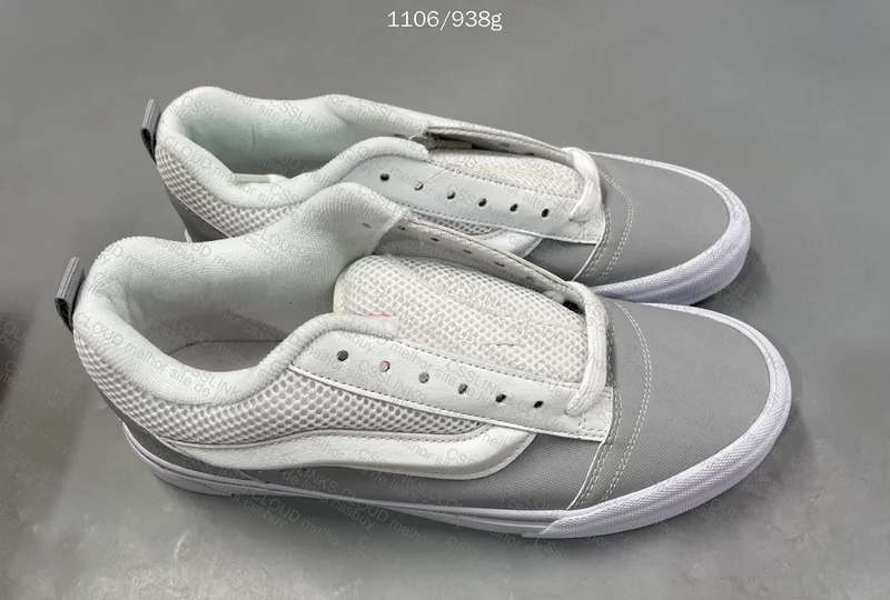 VANS KNU SKOOL 'White Red' KKKKKKK HORRIBLE