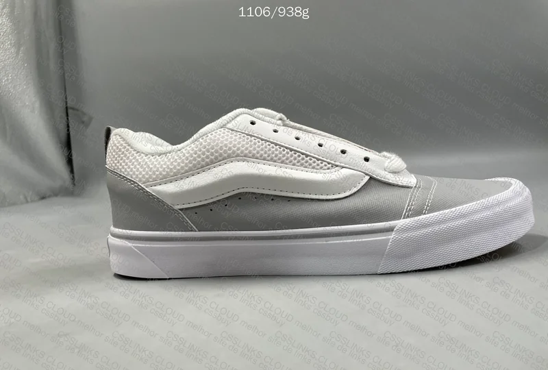 VANS KNU SKOOL 'White Red' KKKKKKK HORRIBLE 2