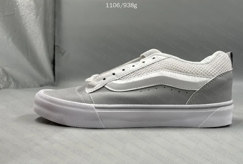 VANS KNU SKOOL 'White Red' KKKKKKK HORRIBLE 5