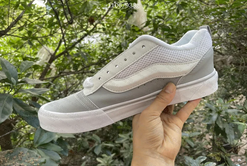 VANS KNU SKOOL 'White Red' KKKKKKK HORRIBLE 7