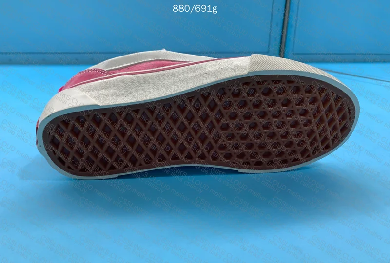 Vans Knu Skool Magenta and White 7
