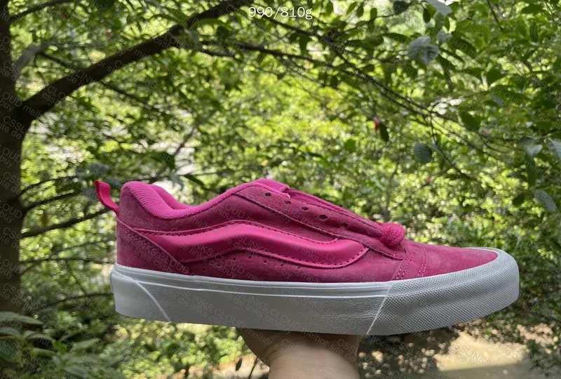 Vans Knu Skool Nubuck Pink Glo 7