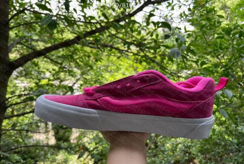 Vans Knu Skool Nubuck Pink Glo 8