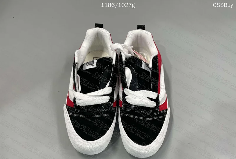 Vans Knu Skool Red True White 2