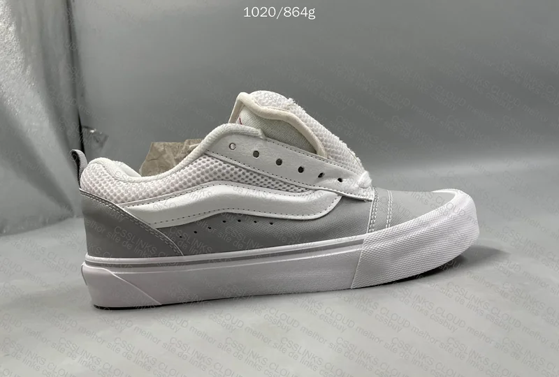 vans knu skool white grey 2