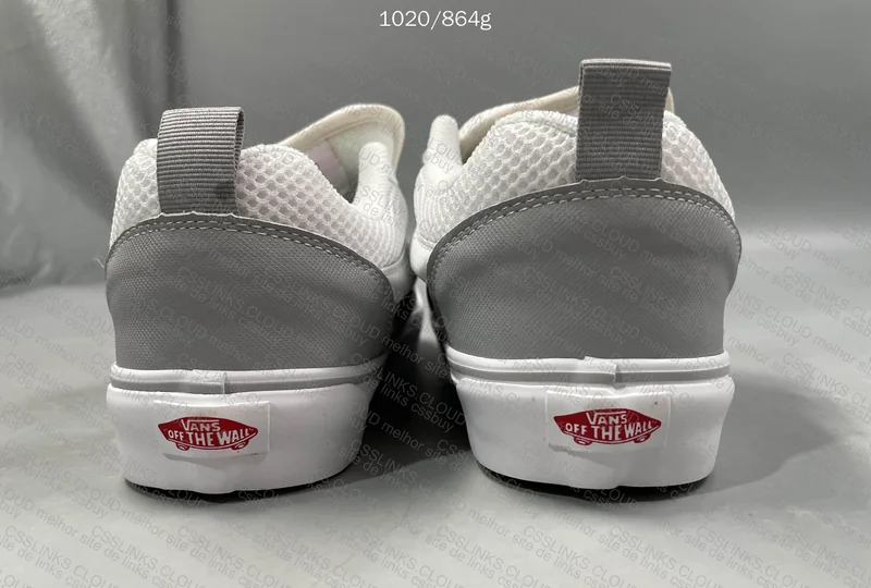vans knu skool white grey 5