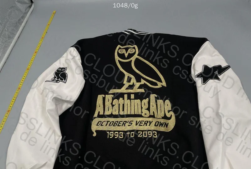 Varsity Jacket OVO x Bape 11
