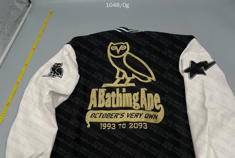 Varsity Jacket OVO x Bape 7