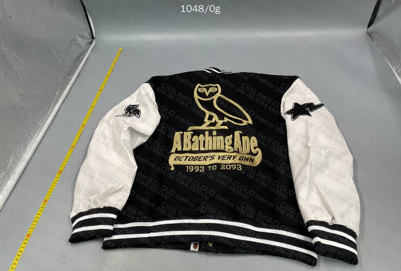 Varsity Jacket OVO x Bape 8