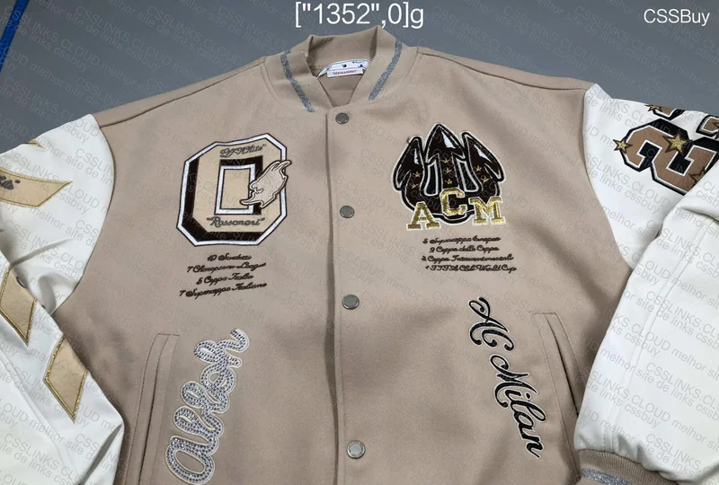 Varsity Off White - AC Milan