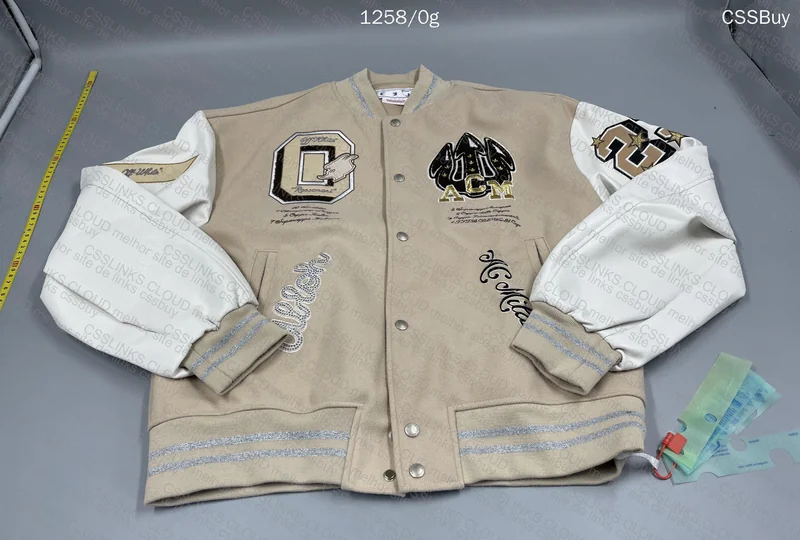 Versity Jacket Off White AC Milan