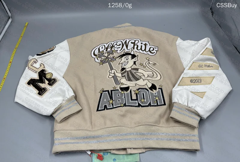 Versity Jacket Off White AC Milan 3
