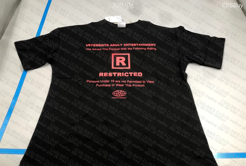 Vetements 18+ Restricted Graphic T-shirt 2