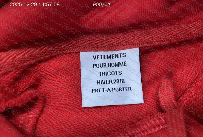 Vetements antwerpen hoodie