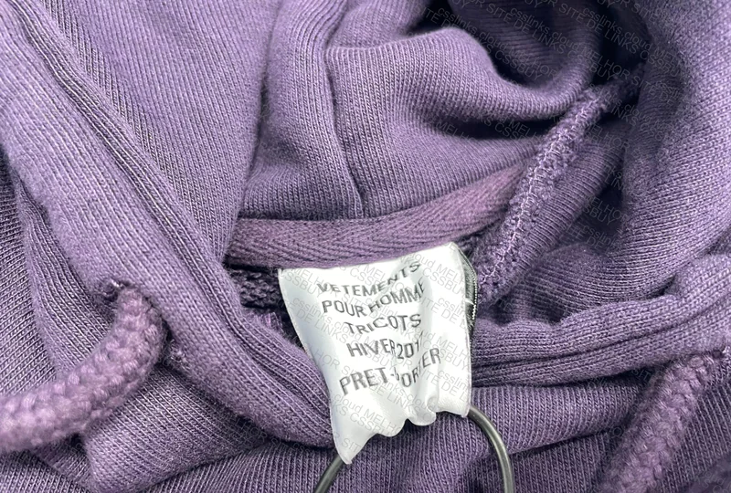 Vetements FW17 Sexual Fantasies Hoodie Pullover