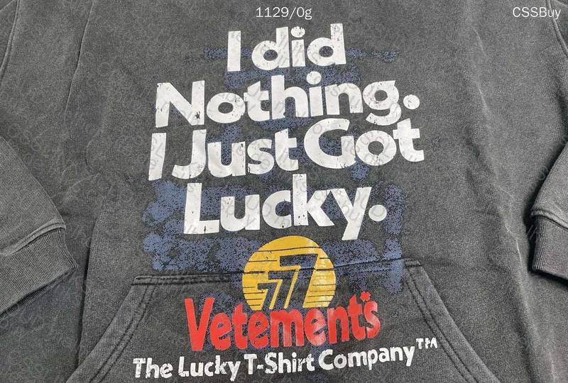 Vetements Lucky Hoodie 2