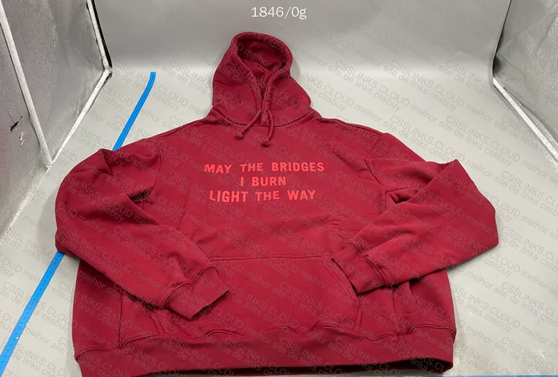 VETEMENTS MAY THE BRIDGES I BURN LIGHT THE WAY HOODIE 3
