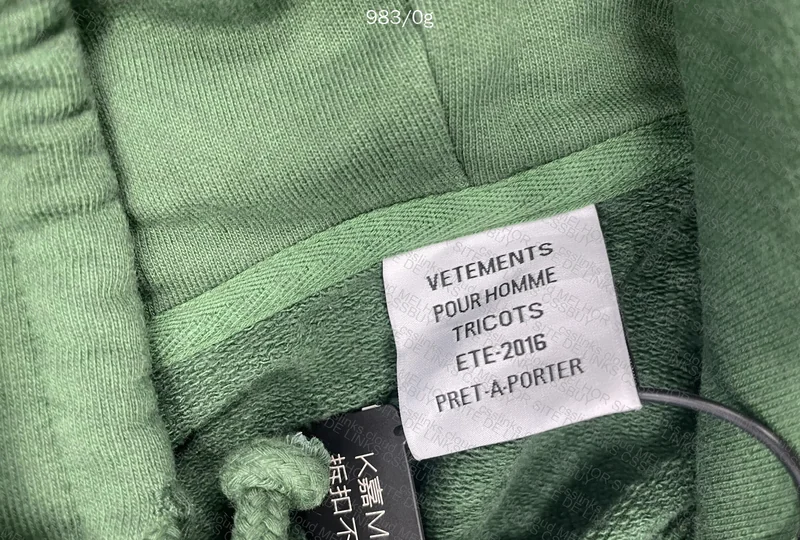Vetements Polizei hoodie 3