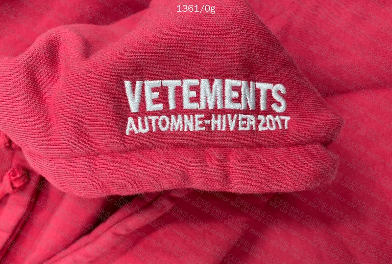 Vetements Seoul Metal Hoodie 5