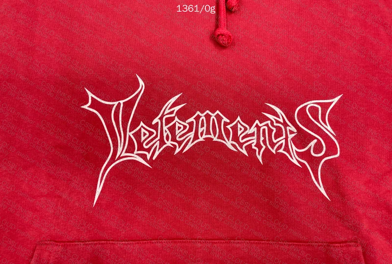 Vetements Seoul Metal Hoodie 6