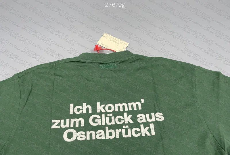 Vetements Tourist Tee SS18
