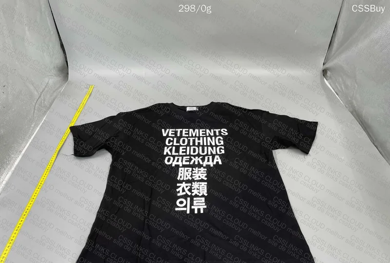 Vetements Translation Tee 2