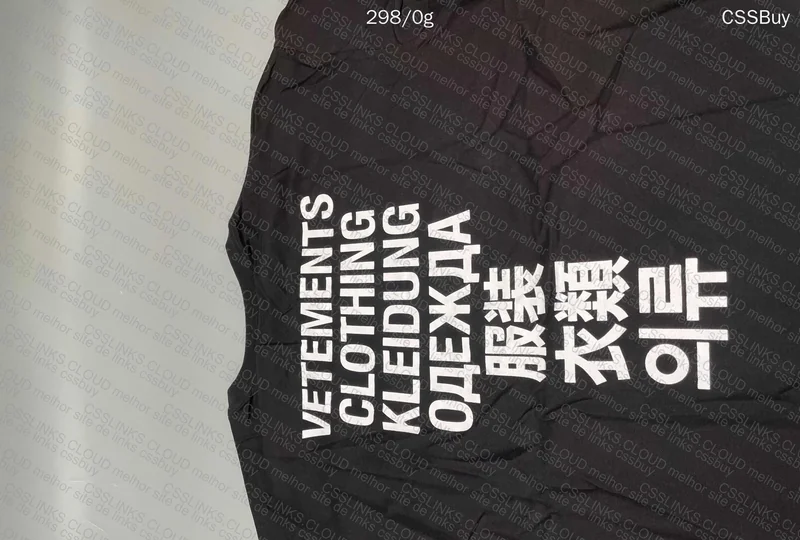 Vetements Translation Tee 3