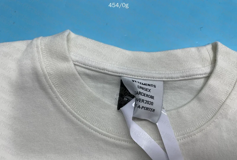 Vetements White Marianas Web T-shirt 3