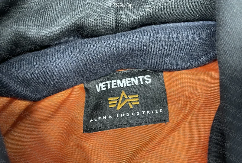VETEMENTS X ALPHA INDUSTRIES BOMBER JACKET 2