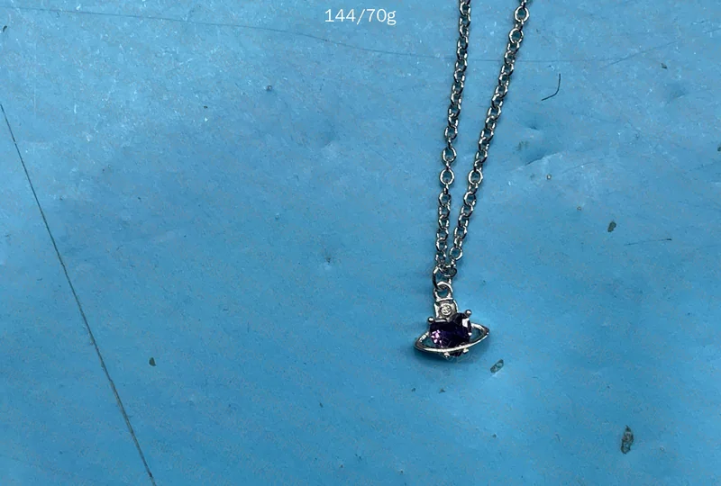 Vivienne Westwood Ariella Purple Necklace 3