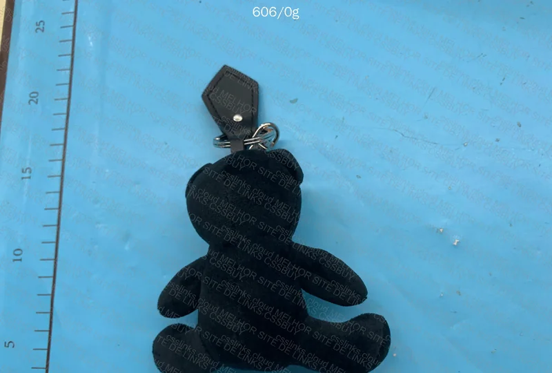 Vivienne Westwood Black Teddy Keychain 4
