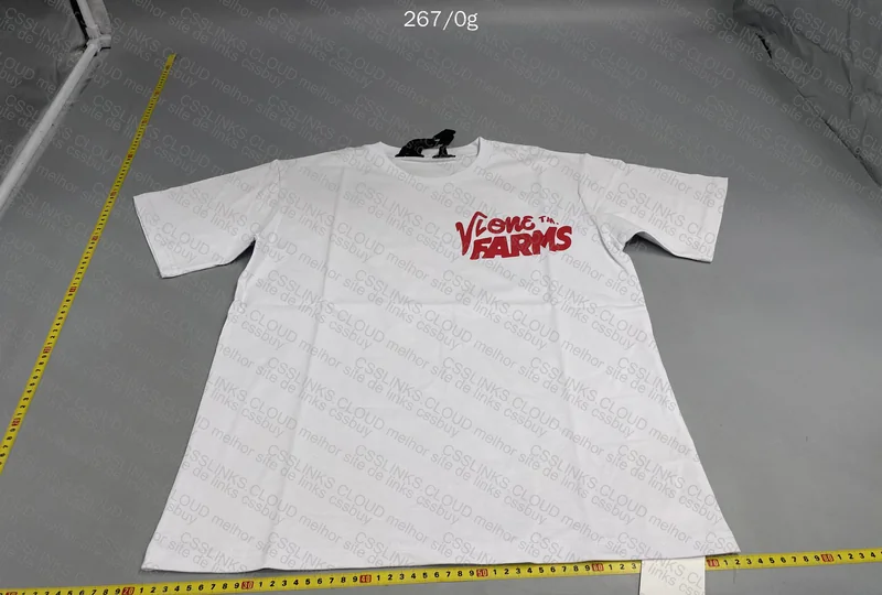 VLONE - TOO RELAXED FARMER T-SHIRT - WHITE 2