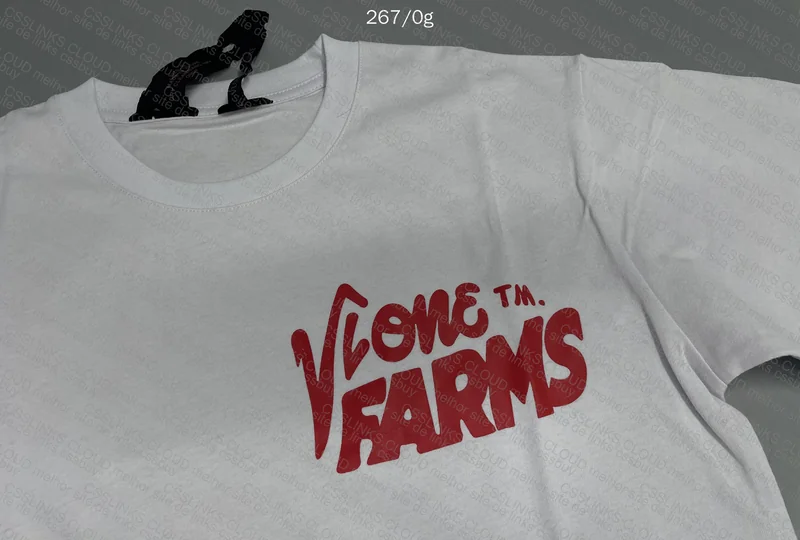 VLONE - TOO RELAXED FARMER T-SHIRT - WHITE 3