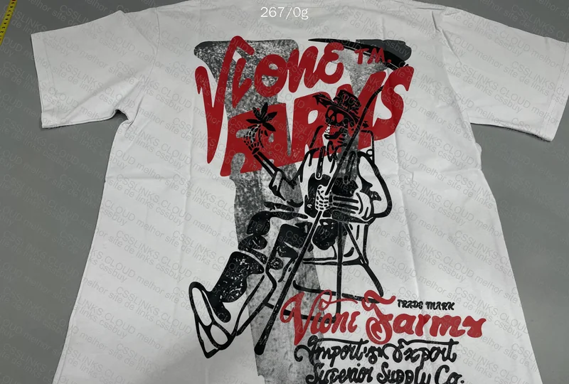 VLONE - TOO RELAXED FARMER T-SHIRT - WHITE 5